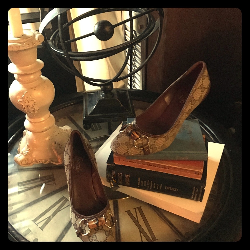 Gucci Beige Heels